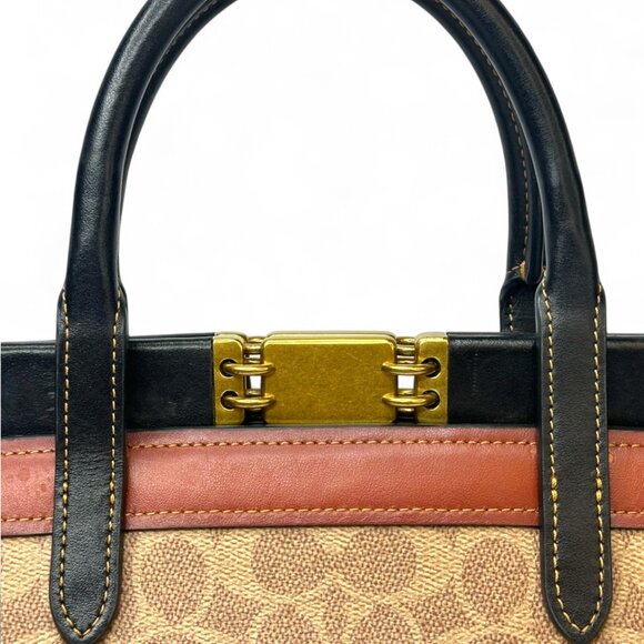 Coach 1941 Troupe Carryall in Signature Canvas - Picture 6 of 13